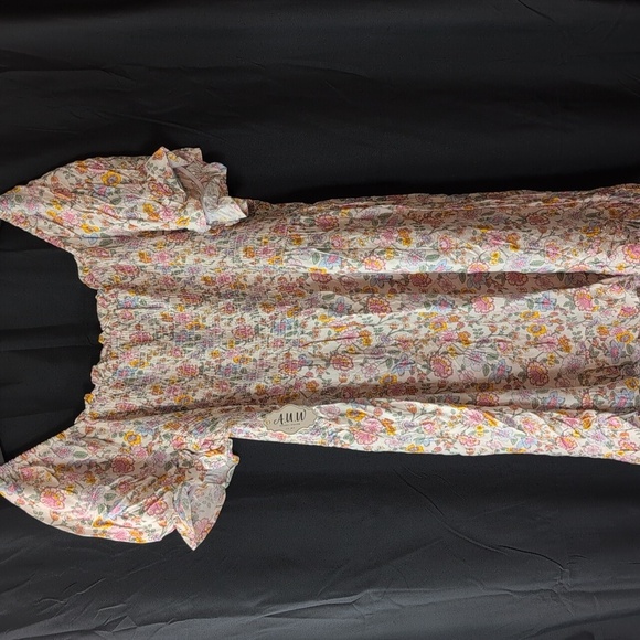 AUW Smocked Ruffle Dress. 3X. NWT - Picture 5 of 8